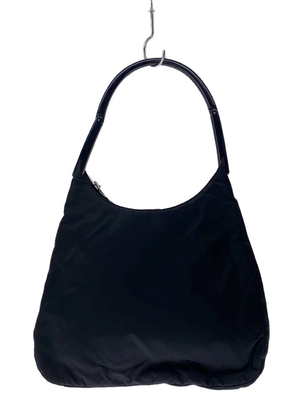 Prada Tessuto hobo bag single shoulder strap Black